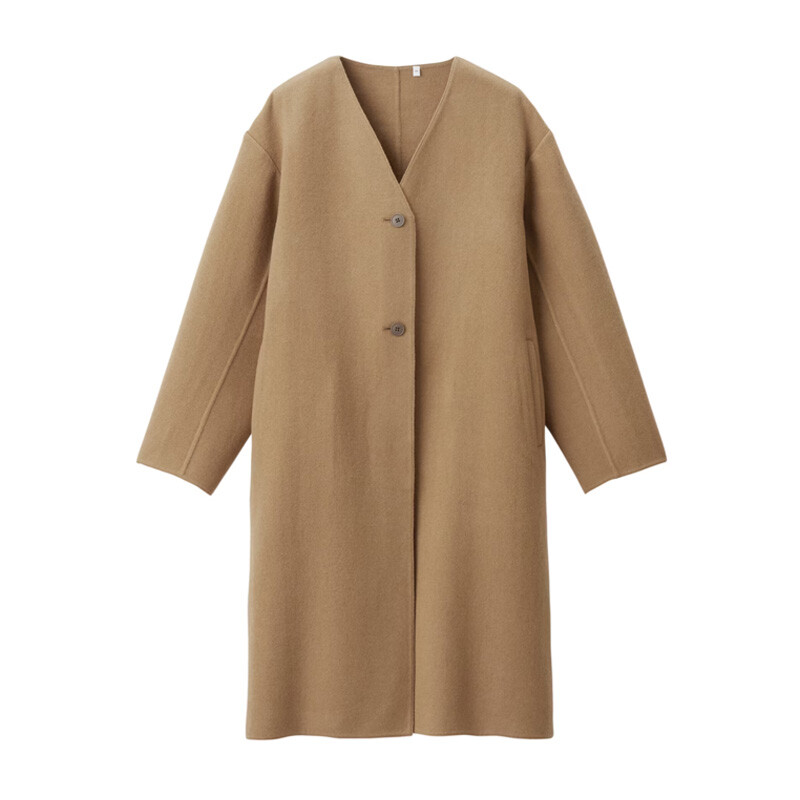 Пальто женское Muji двустороннее, коричневый
Пальто женское Muji двустороннее, коричневый