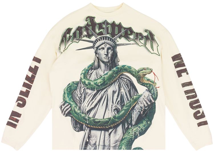 Футболка с длинными рукавами Godspeed Top 5 Slizzy VVS, кремовый
Футболка с длинными рукавами Godspeed Top 5 Slizzy VVS, кремовый