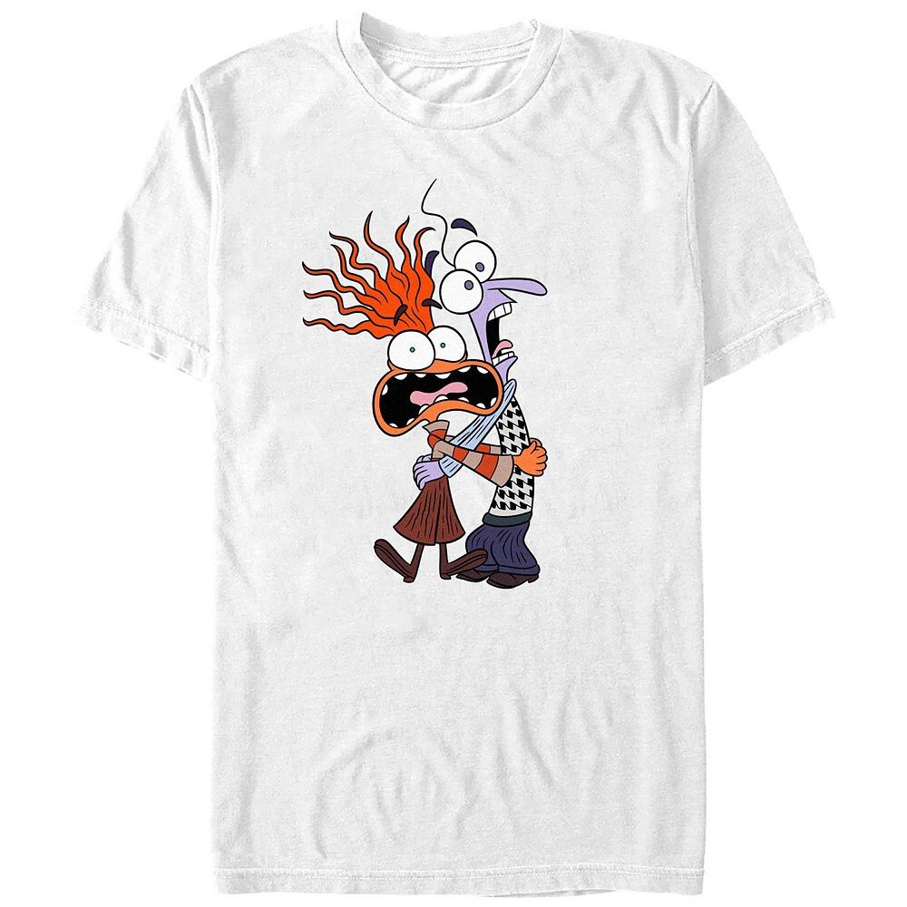 Мужская футболка с рисунком Disney's Inside Out 2 Anxiety Fear Scream, белый
Мужская футболка с рисунком Disney's Inside Out 2 Anxiety Fear Scream, белый