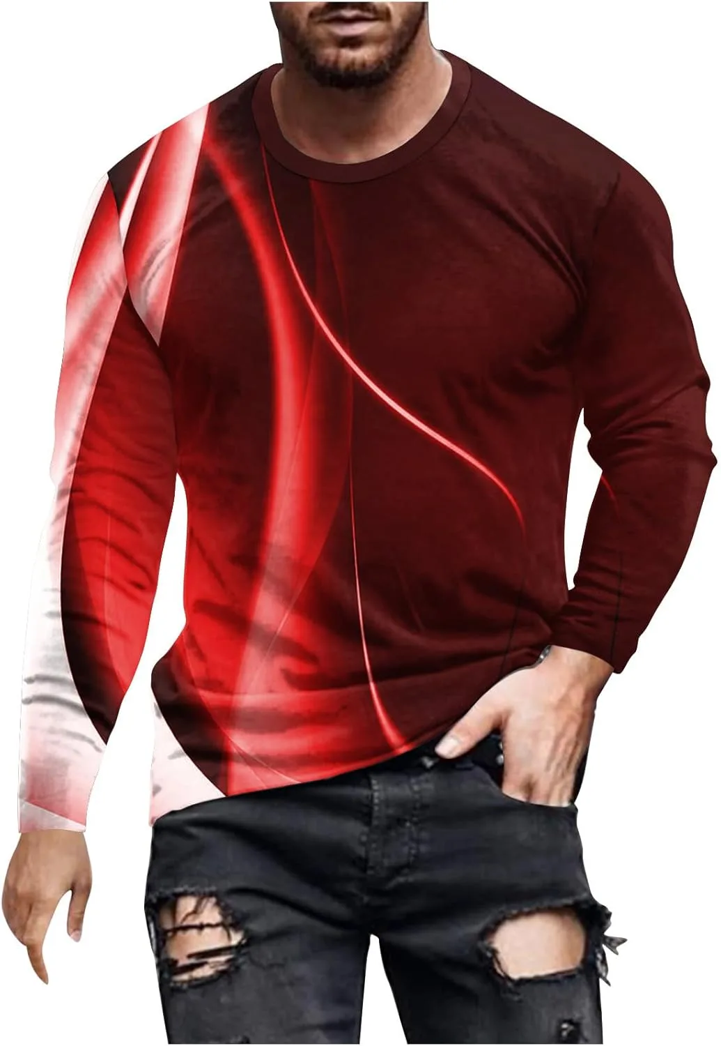 Мужская футболка с длинным рукавом Casual с принтом Beam
Мужская футболка с длинным рукавом Casual с принтом Beam