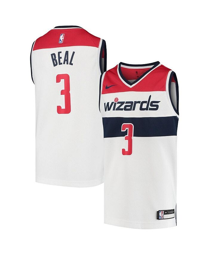 Белая майка Washington Wizards Swingman с Брэдли Билом Big Boys — Statement Edition Nike, белый
Белая майка Washington Wizards Swingman с Брэдли Билом Big Boys — Statement Edition Nike, белый