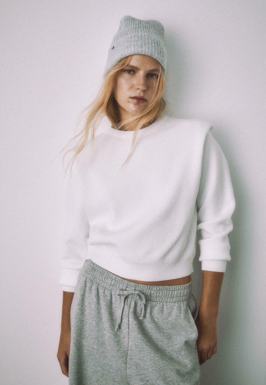 Джемпер Stradivarius WITH SHOULDER PADS , White
Джемпер Stradivarius WITH SHOULDER PADS , White