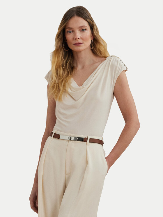 Блузка свободного кроя 200898441001 Lauren Ralph Lauren, экрю
Блузка свободного кроя 200898441001 Lauren Ralph Lauren, экрю