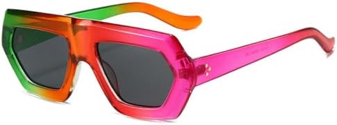 Солнцезащитные очки неправильной квадратной формы для женщин, модные градиентные солнцезащитные очки UV400, ретро-очки для мужчин с прозрачными линзами MTZJH, Colorful Gray
Солнцезащитные очки неправильной квадратной формы для женщин, модные градиентные солнцезащитные очки UV400, ретро-очки для мужчин с прозрачными линзами MTZJH, Colorful Gray