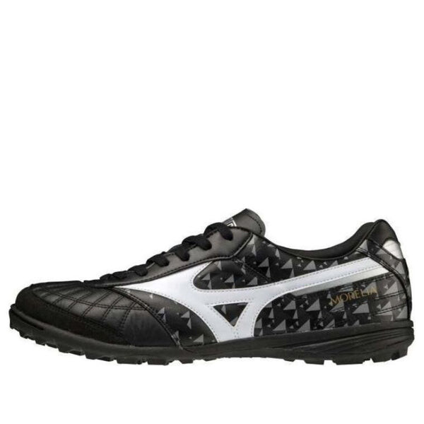 Кроссовки morelia tf 'black white' Mizuno, черный 
Кроссовки morelia tf 'black white' Mizuno, черный