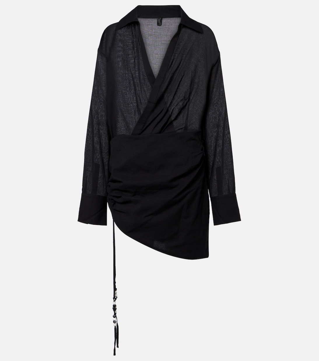 Плиссированное хлопковое платье-накидка Azura SIR, черный
Плиссированное хлопковое платье-накидка Azura SIR, черный