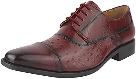 Мужские классические оксфорды LIBERTYZENO из натуральной кожи с принтом страуса/угря для Рождества, бордовый
Мужские классические оксфорды LIBERTYZENO из натуральной кожи с принтом страуса/угря для Рождества, бордовый