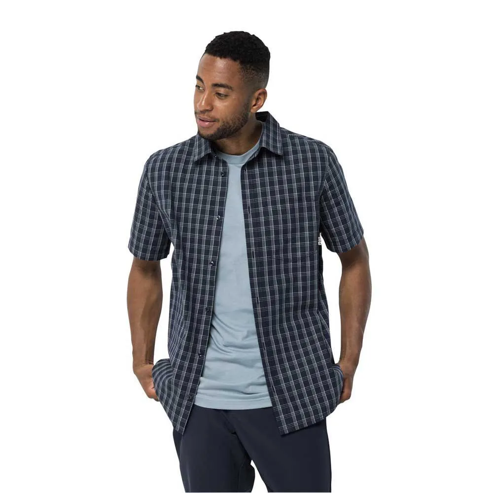 Рубашка с коротким рукавом Jack Wolfskin Hot Springs, синий
Рубашка с коротким рукавом Jack Wolfskin Hot Springs, синий