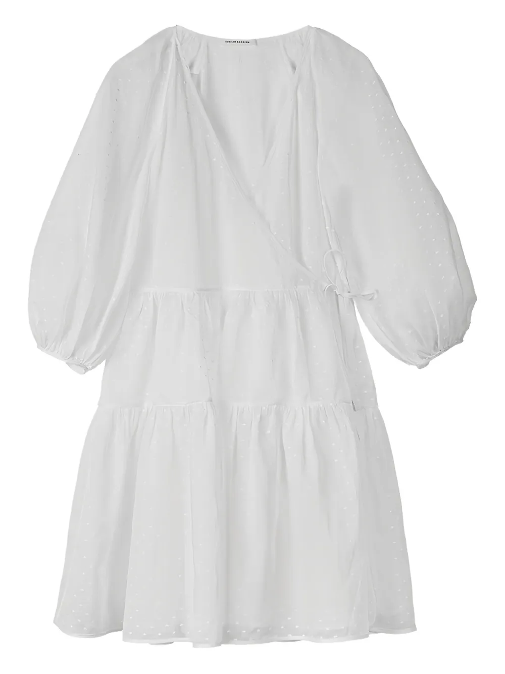 Платье Mirabelle с запахом Cecilie Bahnsen, белый 
Платье Mirabelle с запахом Cecilie Bahnsen, белый