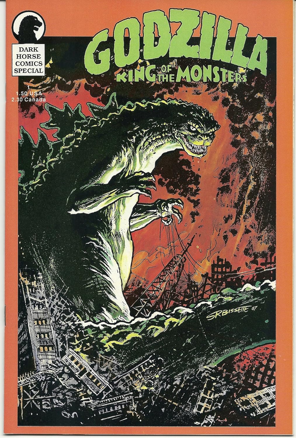 Godzilla, King of the Monsters Special #1, August 1987 (Dark Horse)
Godzilla, King of the Monsters Special #1, August 1987 (Dark Horse)