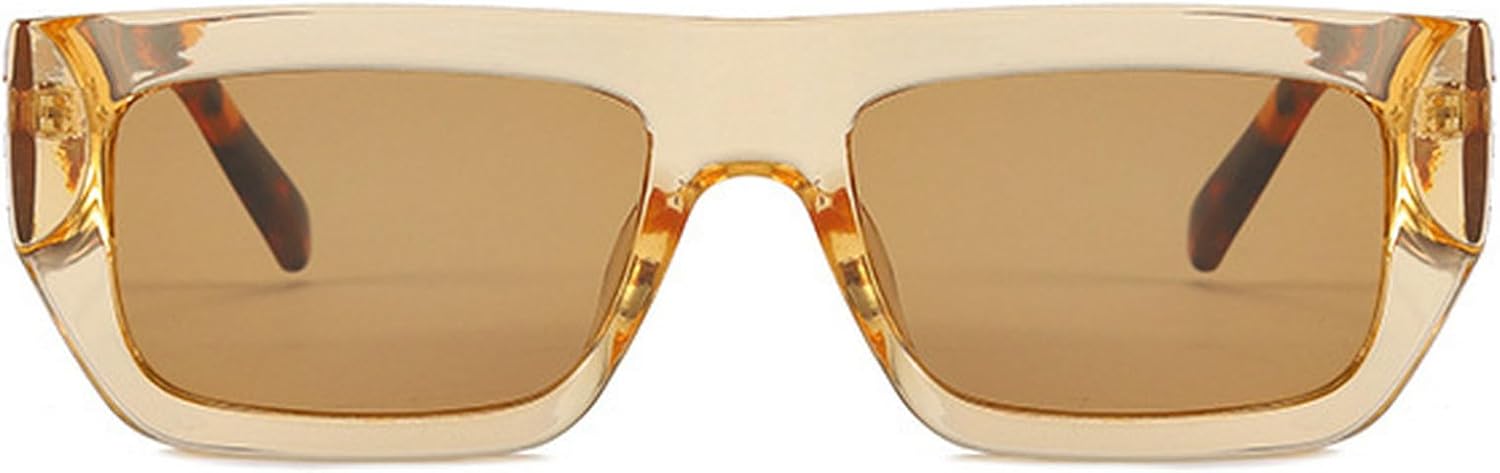 Модные квадратные солнцезащитные очки для женщин и мужчин, ретро-прямоугольные солнцезащитные очки для активного отдыха и путешествий, женские солнцезащитные очки с защитой от УФ-излучения UV400 mincl, Brown
Модные квадратные солнцезащитные очки для женщин и мужчин, ретро-прямоугольные солнцезащитные очки для активного отдыха и путешествий, женские солнцезащитные очки с защитой от УФ-излучения UV400 mincl, Brown