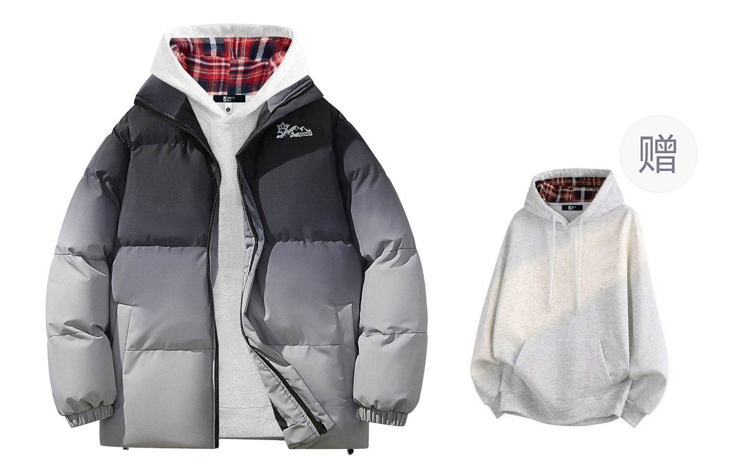 Пуховик Unisex CSKS, черный (comes with plaid inner sweatshirt)
Пуховик Unisex CSKS, черный (comes with plaid inner sweatshirt)