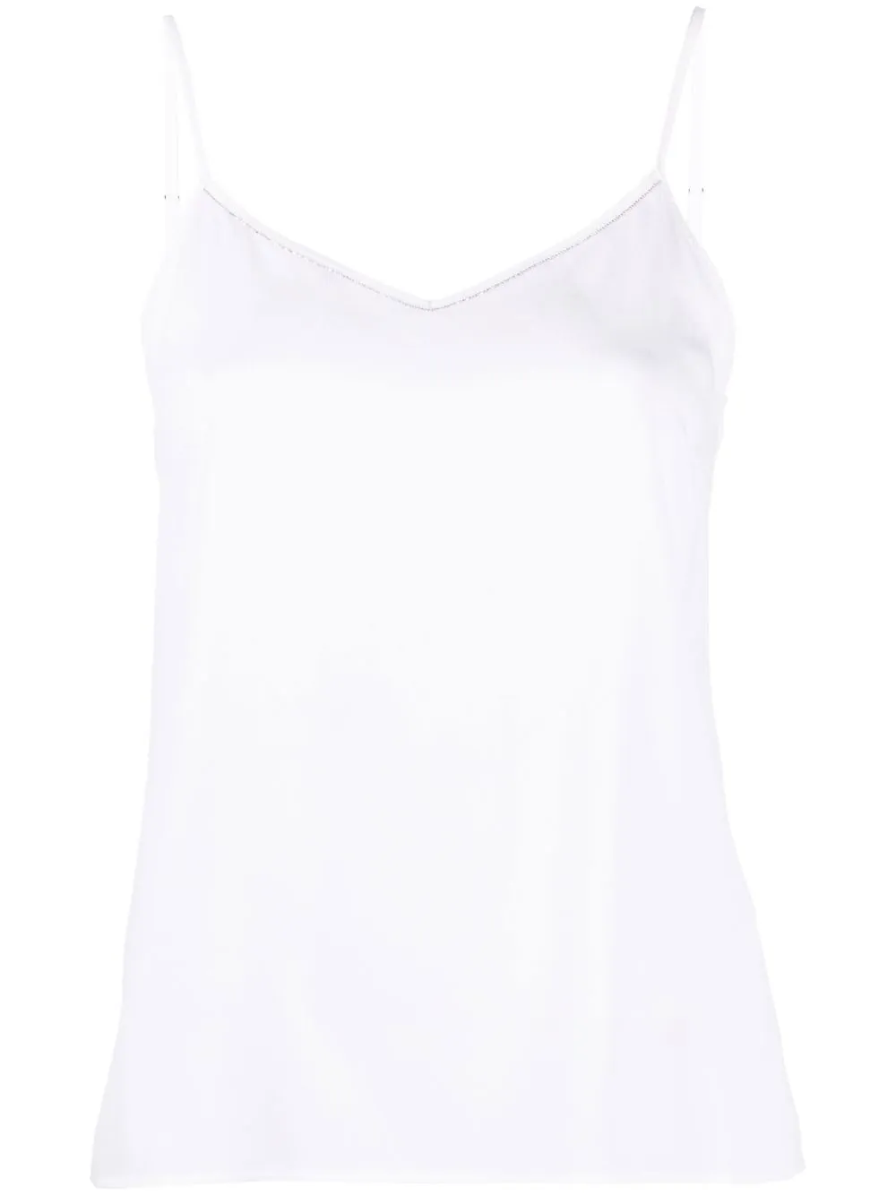 Топ на тонких бретелях Fabiana Filippi, белый
Топ на тонких бретелях Fabiana Filippi, белый