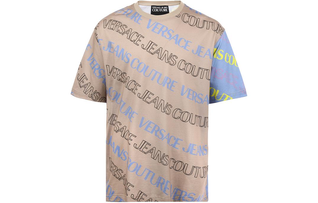 VERSACE JEANS COUTURE Футболка мужская светло-коричневая SS24, Коричневый, VERSACE JEANS COUTURE Футболка мужская светло-коричневая SS24
VERSACE JEANS COUTURE Футболка мужская светло-коричневая SS24, Коричневый, VERSACE JEANS COUTURE Футболка мужская светло-коричневая SS24