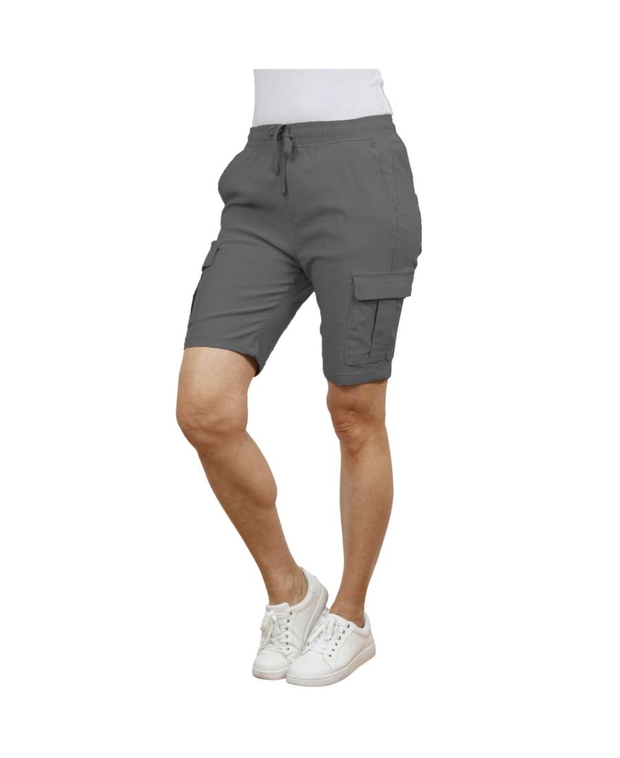 Женские свободные эластичные шорты-джоггеры Super Flex из ткани карго Galaxy By Harvic, Grey
Женские свободные эластичные шорты-джоггеры Super Flex из ткани карго Galaxy By Harvic, Grey