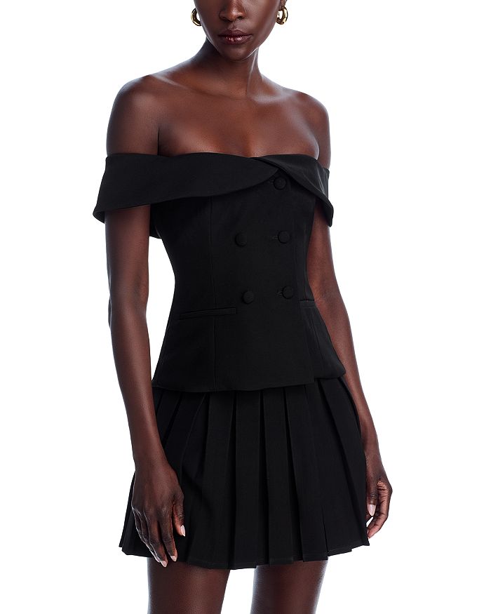 Топ с открытыми плечами - Exclusive AQUA, черный
Топ с открытыми плечами - Exclusive AQUA, черный