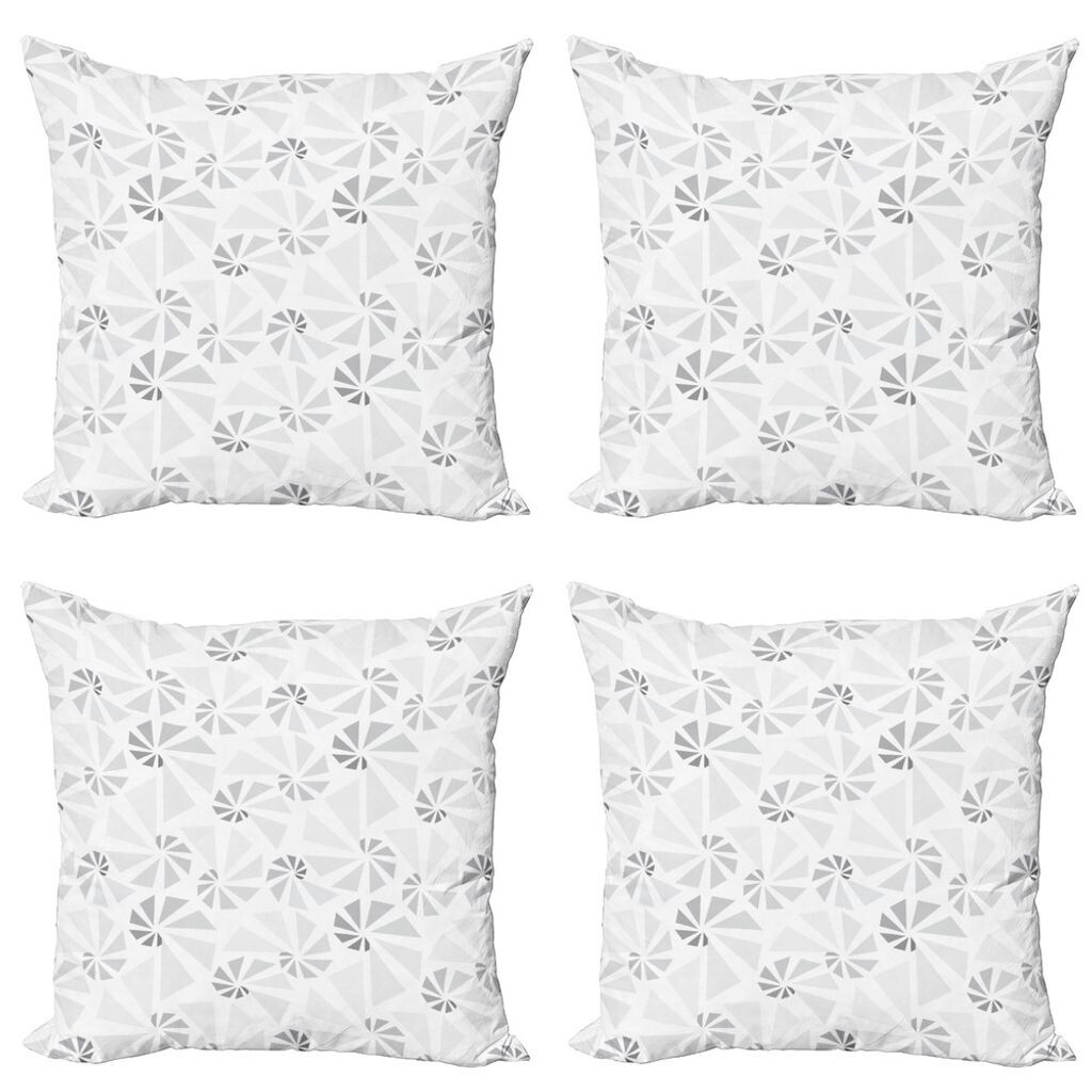 ABAKUHAUS Набор чехлов для подушек с геометрическим узором (4 предмета), Seashell Art Design, современная двусторонняя цифровая печать, 45 см x 45 см, темно-серый светло-серый
ABAKUHAUS Набор чехлов для подушек с геометрическим узором (4 предмета), Seashell Art Design, современная двусторонняя цифровая печать, 45 см x 45 см, темно-серый светло-серый