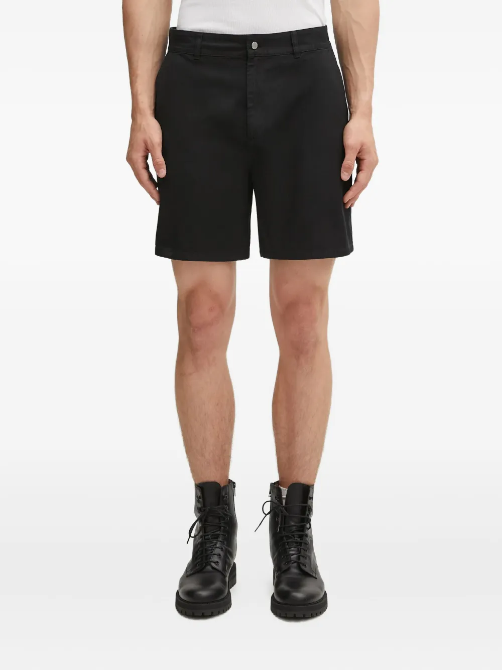 Шорты с вышитыми накладными карманами Represent, черный
Шорты с вышитыми накладными карманами Represent, черный