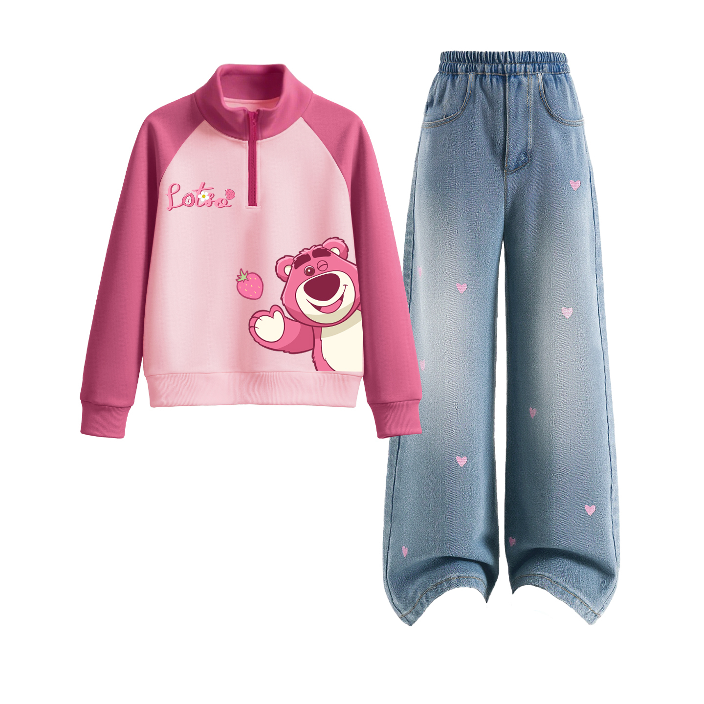 Детская повседневная спортивная одежда Disney, фуксия
Детская повседневная спортивная одежда Disney, фуксия