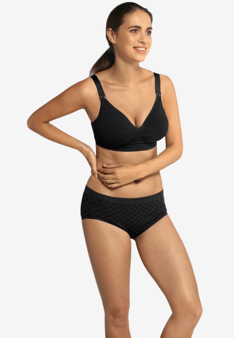 Бюстгальтер балконет PADDED MATERNITY & NURSING BRA Carriwell, черный
Бюстгальтер балконет PADDED MATERNITY & NURSING BRA Carriwell, черный