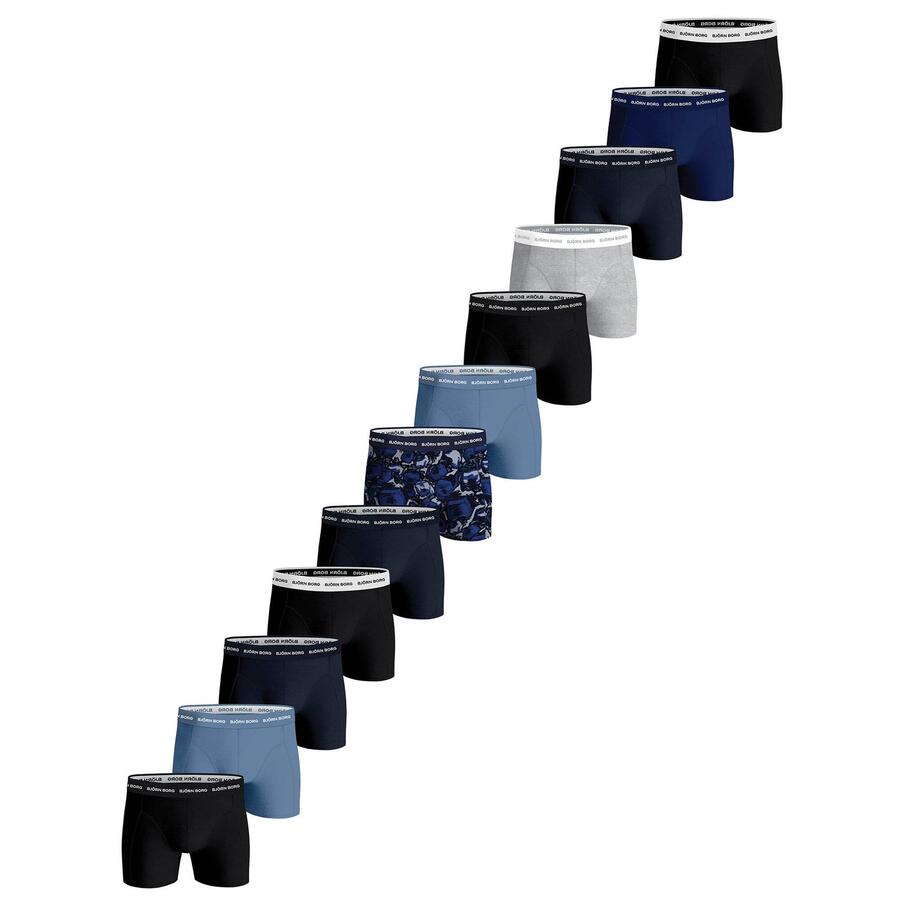 BJORN BORG Мужские боксеры, упаковка из 12 шт., эластичные
BJORN BORG Мужские боксеры, упаковка из 12 шт., эластичные