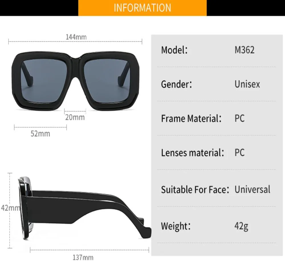 Солнцезащитные очки MUTYNE в большой квадратной оправе для женщин, ретро-стиль, модные, роскошные, большие, винтажные, с защитой от УФ-излучения UV400, Beige Gray
Солнцезащитные очки MUTYNE в большой квадратной оправе для женщин, ретро-стиль, модные, роскошные, большие, винтажные, с защитой от УФ-излучения UV400, Beige Gray
