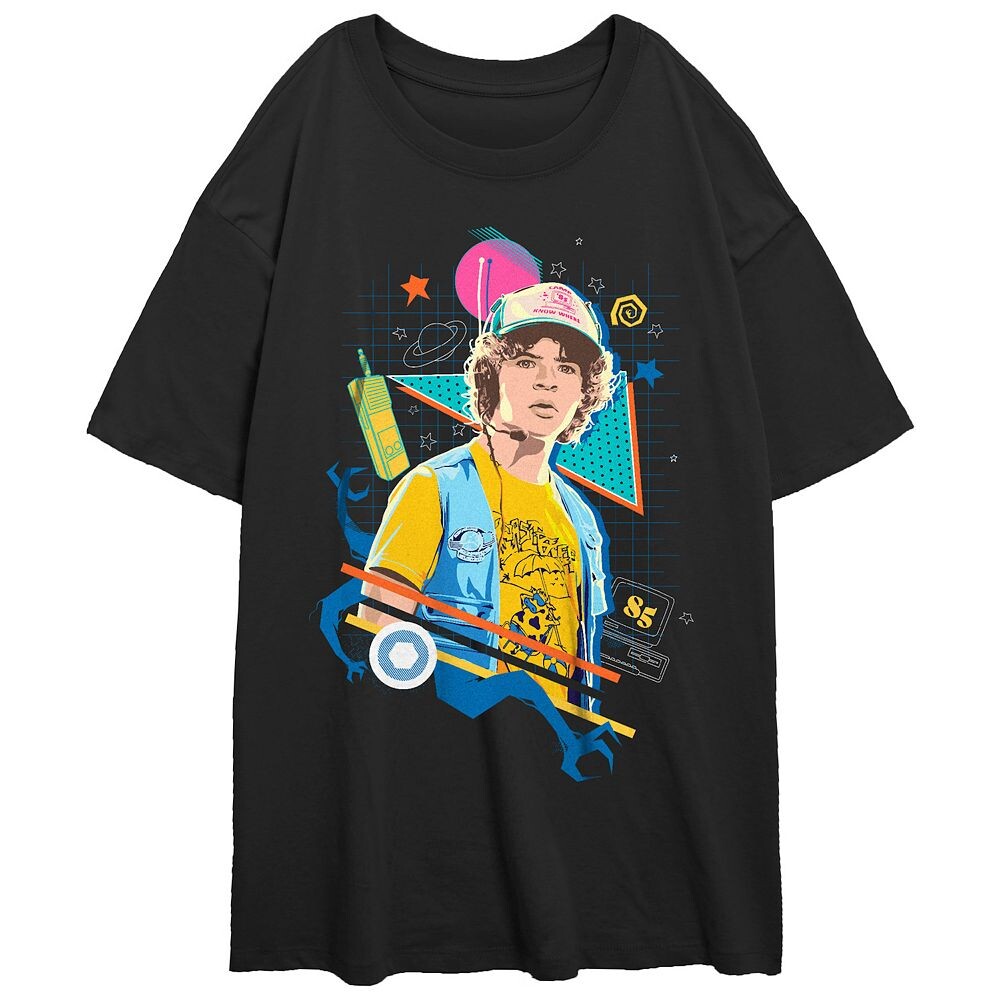 Детская футболка Stranger Things Dustin, объемная футболка с рисунком Licensed Character, черный
Детская футболка Stranger Things Dustin, объемная футболка с рисунком Licensed Character, черный