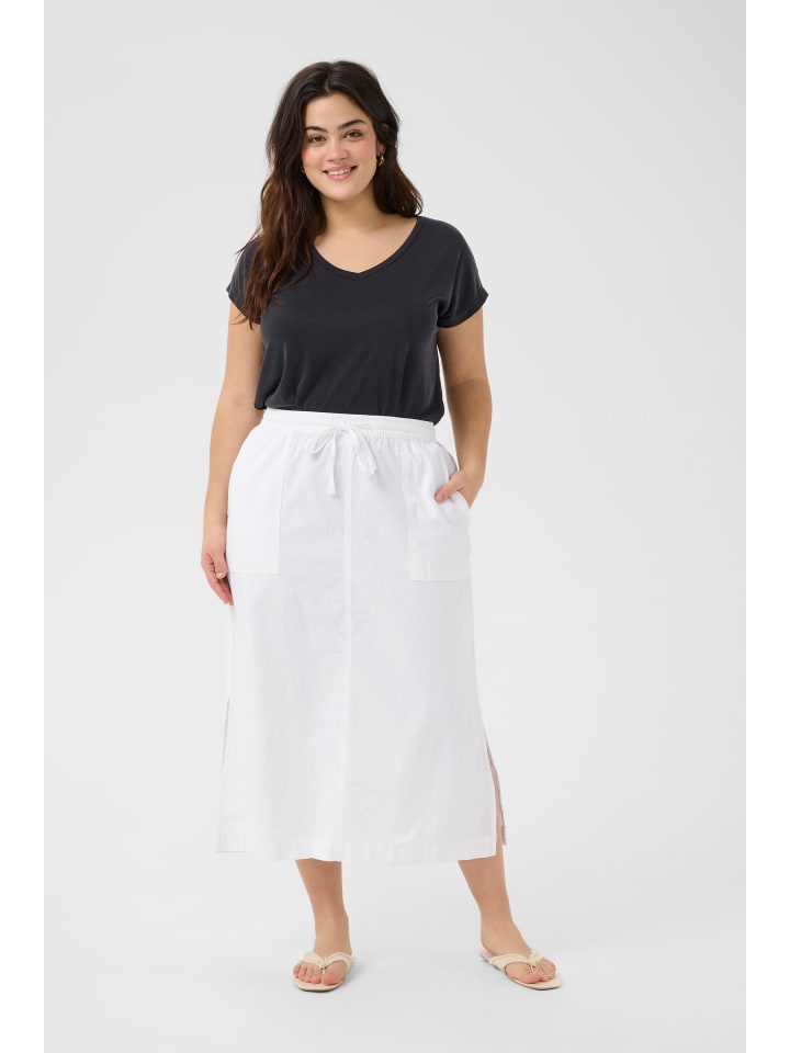 KAFFE curve Юбка KCnana свободного кроя, цвет «мел»
KAFFE curve Юбка KCnana свободного кроя, цвет «мел»