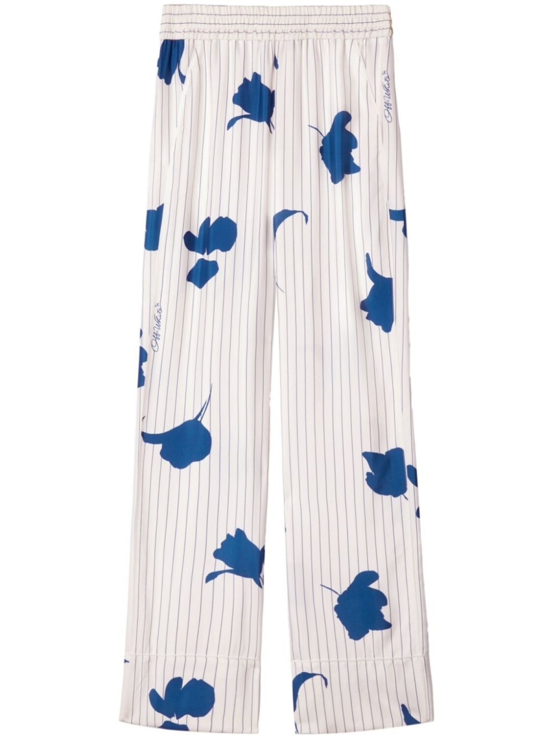 Off-White брюки с цветочным принтом, белый
Off-White брюки с цветочным принтом, белый