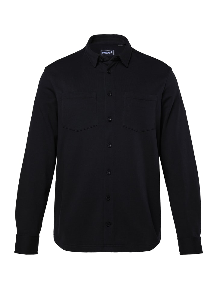 Men Plus Черная рубашка
Men Plus Черная рубашка