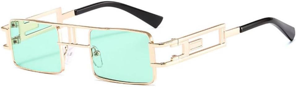 Солнцезащитные очки в стиле ретро-панк прямоугольной формы для женщин, с ажурной металлической оправой, в стиле стимпанк для мужчин, с защитой от ультрафиолета UV400 HDUBFY, Golden Green
Солнцезащитные очки в стиле ретро-панк прямоугольной формы для женщин, с ажурной металлической оправой, в стиле стимпанк для мужчин, с защитой от ультрафиолета UV400 HDUBFY, Golden Green