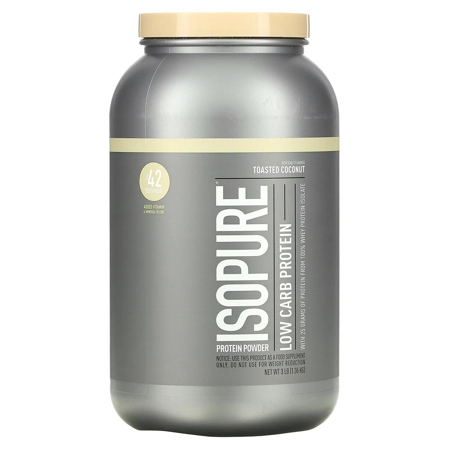 Nature's Best IsoPure IsoPure Protein Powder Low Carb Toasted Coconut 3 lb (136 kg)
Nature's Best IsoPure IsoPure Protein Powder Low Carb Toasted Coconut 3 lb (136 kg)