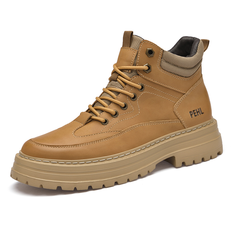 PEHL Высококачественные мужские ботинки Martin, желтые
PEHL Высококачественные мужские ботинки Martin, желтые