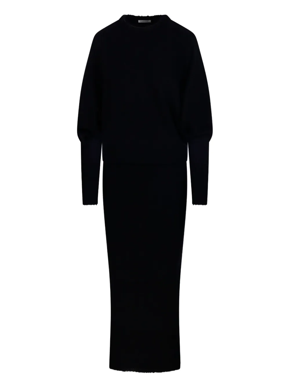 Трикотажное миди-платье в рубчик с рукавами-фонариками BY MALENE BIRGER, черный
Трикотажное миди-платье в рубчик с рукавами-фонариками BY MALENE BIRGER, черный