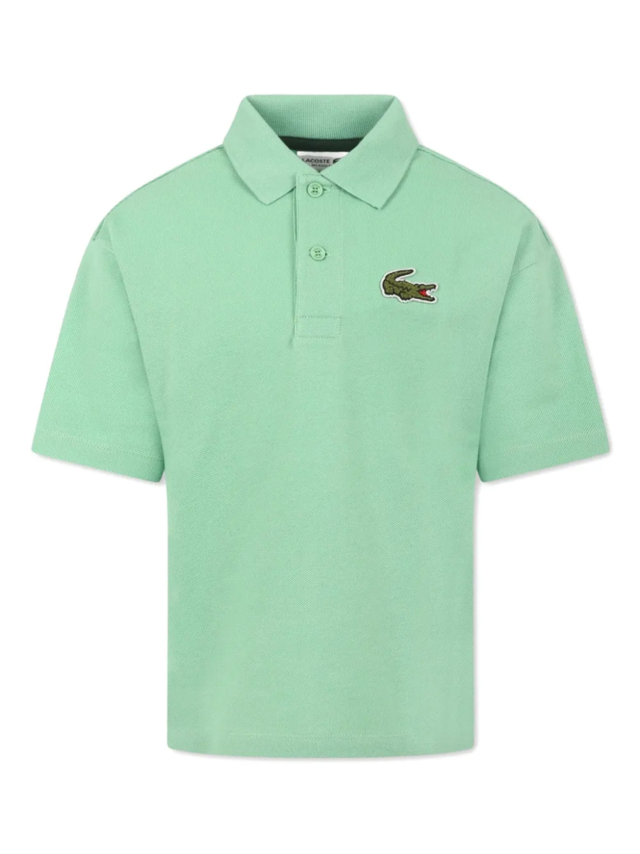 Футболка-поло с нашивкой-логотипом Lacoste Kids, зеленый
Футболка-поло с нашивкой-логотипом Lacoste Kids, зеленый