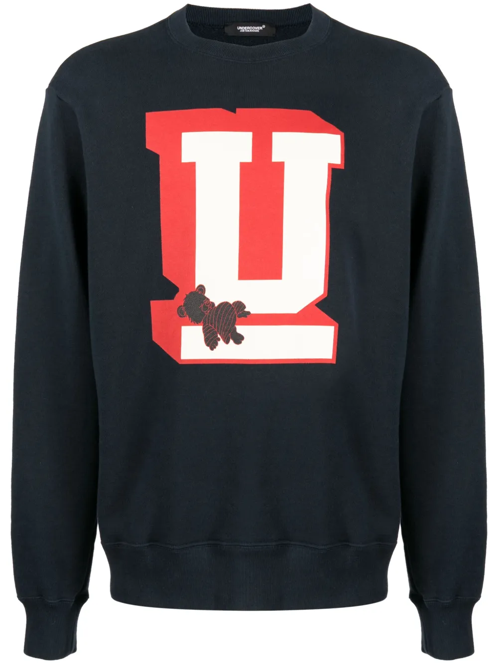 Толстовка с графичным принтом Undercover, синий
Толстовка с графичным принтом Undercover, синий