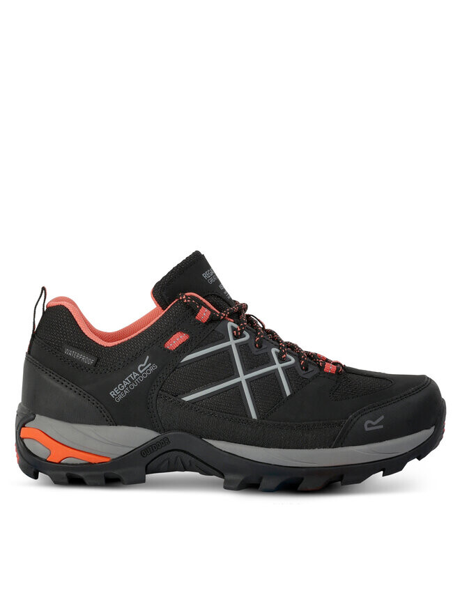 Треккинговая обувь Regatta Botas de trekking LadySamarisIIILow, черный 
Треккинговая обувь Regatta Botas de trekking LadySamarisIIILow, черный