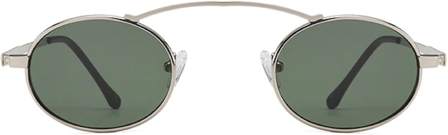 Женские винтажные круглые солнцезащитные очки в стиле панк 2025 года, маленькие металлические круглые солнцезащитные очки для мужчин, модные солнцезащитные очки 90-х годов mincl, Silver Green
Женские винтажные круглые солнцезащитные очки в стиле панк 2025 года, маленькие металлические круглые солнцезащитные очки для мужчин, модные солнцезащитные очки 90-х годов mincl, Silver Green