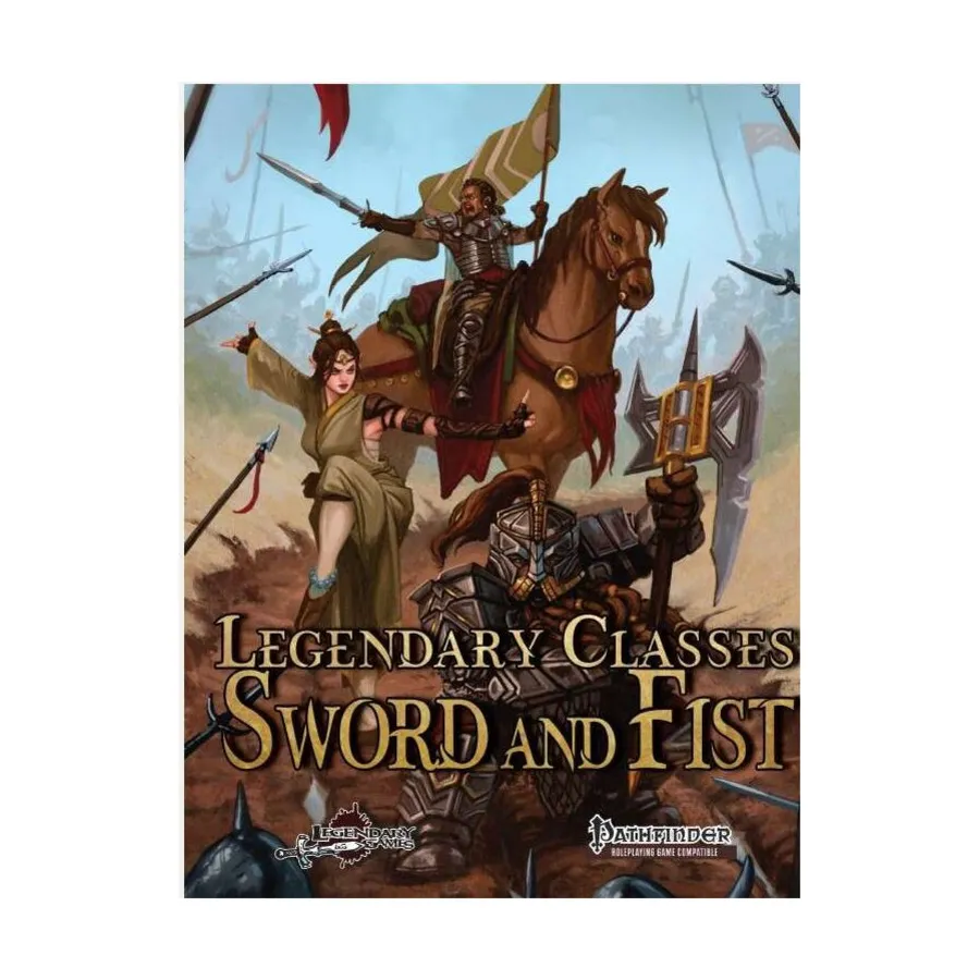Legendary Classes - Sword & Fist, Pathfinder 2nd Edition (Legendary Games), твердый переплет
Legendary Classes - Sword & Fist, Pathfinder 2nd Edition (Legendary Games), твердый переплет