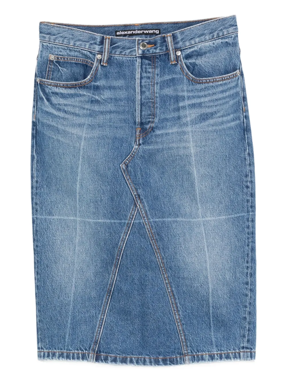 Джинсовая юбка миди Alexander Wang, синий
Джинсовая юбка миди Alexander Wang, синий