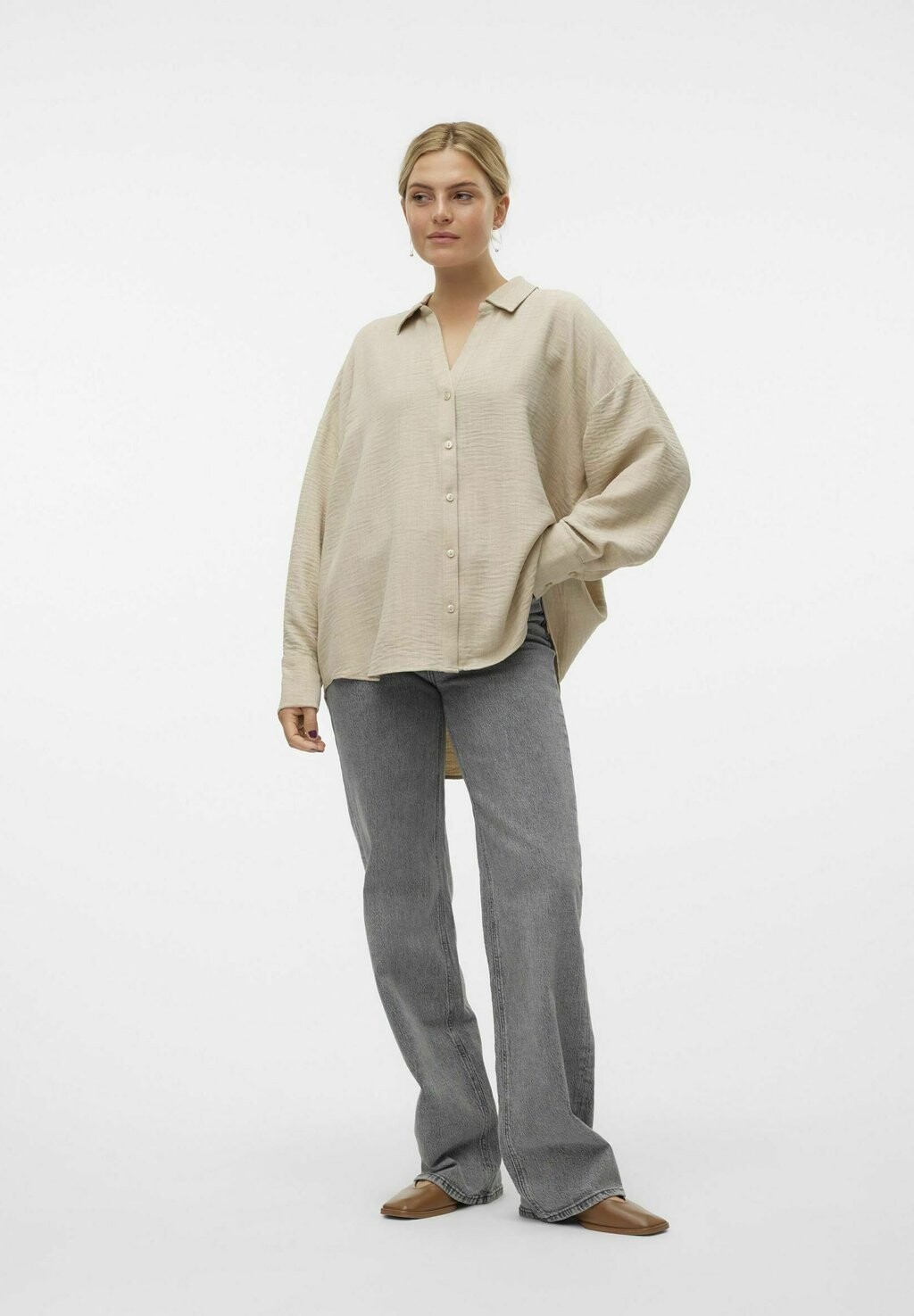 Рубашка-блузка VMMELANEY Vero Moda, бежевый
Рубашка-блузка VMMELANEY Vero Moda, бежевый