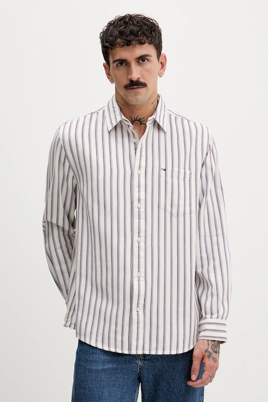 Хлопковая рубашка Tommy Jeans, бежевый
Хлопковая рубашка Tommy Jeans, бежевый