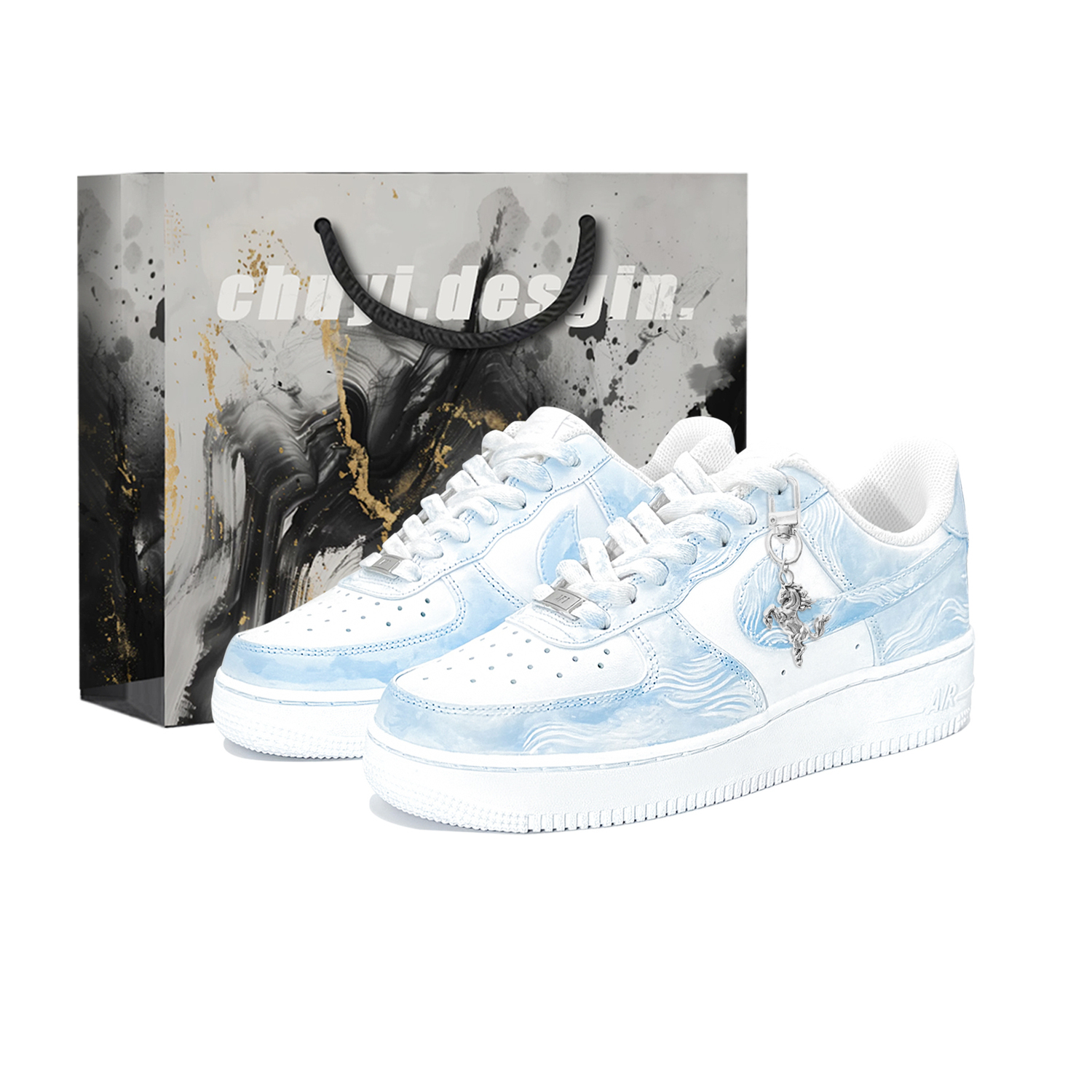 Коллекция Air Force 1 «Первый день года», посвященная Китайскому Новому году и году Лошади, сумка для покупок, ZaiYing Horse Nike, синий
Коллекция Air Force 1 «Первый день года», посвященная Китайскому Новому году и году Лошади, сумка для покупок, ZaiYing Horse Nike, синий