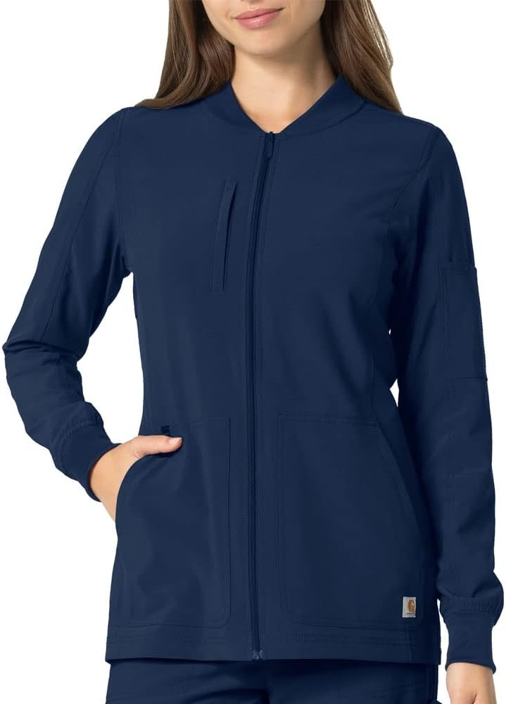 Женская куртка Carhartt с застежкой-молнией спереди, Navy
Женская куртка Carhartt с застежкой-молнией спереди, Navy
