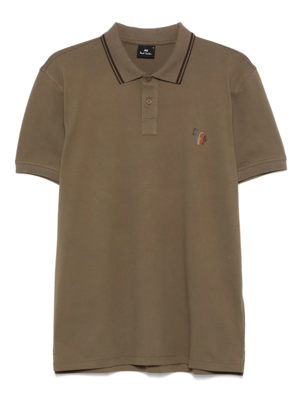 Рубашка поло с вышивкой «Зебра» в широкую полоску PS Paul Smith, зеленый
Рубашка поло с вышивкой «Зебра» в широкую полоску PS Paul Smith, зеленый