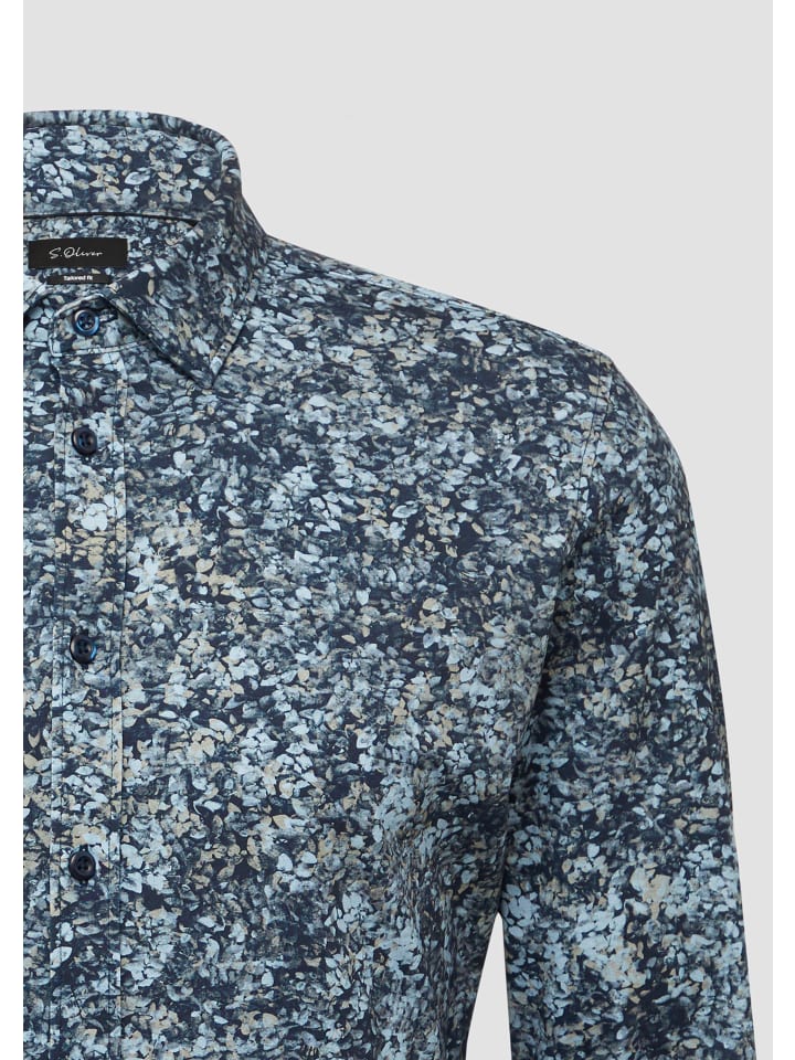 Рубашка s.Oliver BLACK LABEL, синий
Рубашка s.Oliver BLACK LABEL, синий