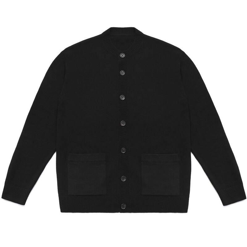 Кашемировый вязаный кардиган Deep Breath мужской, пепел
Кашемировый вязаный кардиган Deep Breath мужской, пепел