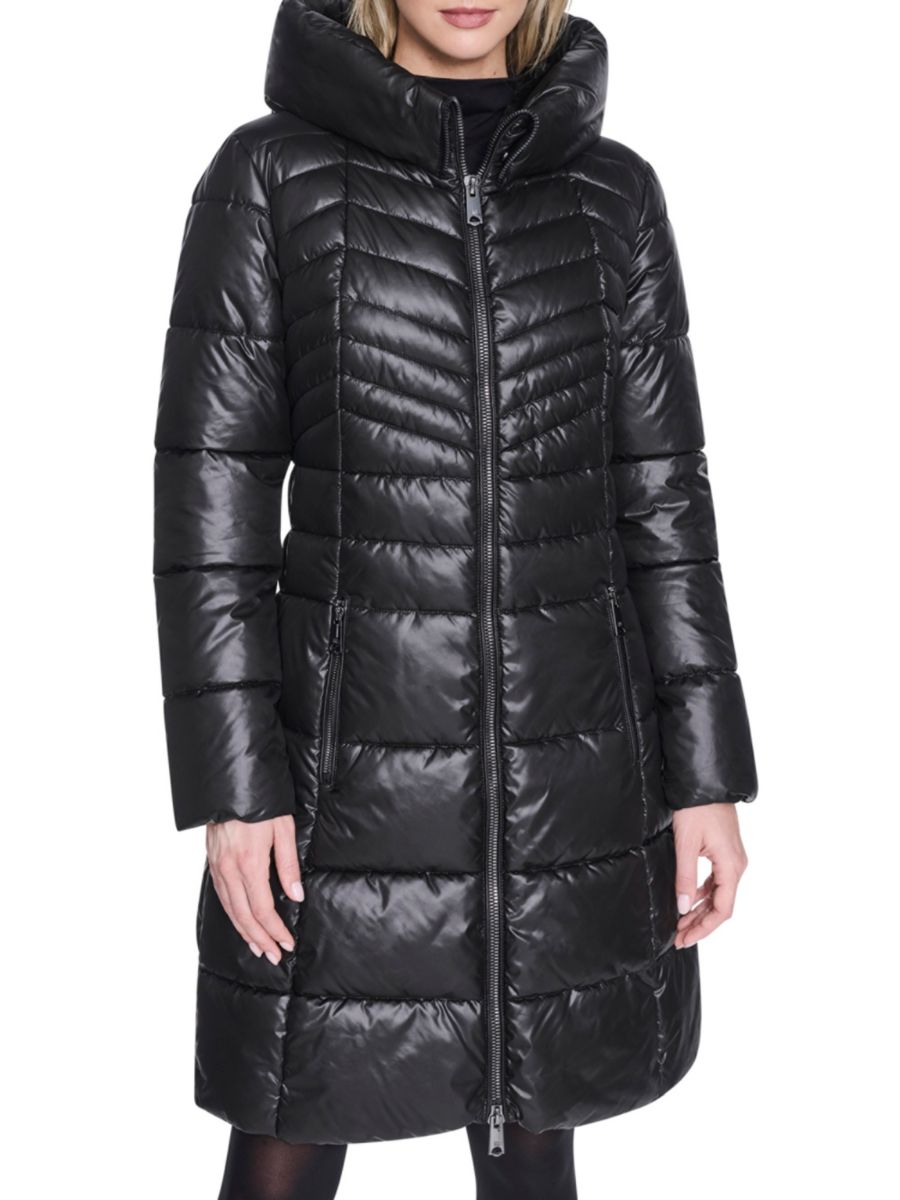 Пуховик средней длины Kenneth Cole, черный
Пуховик средней длины Kenneth Cole, черный