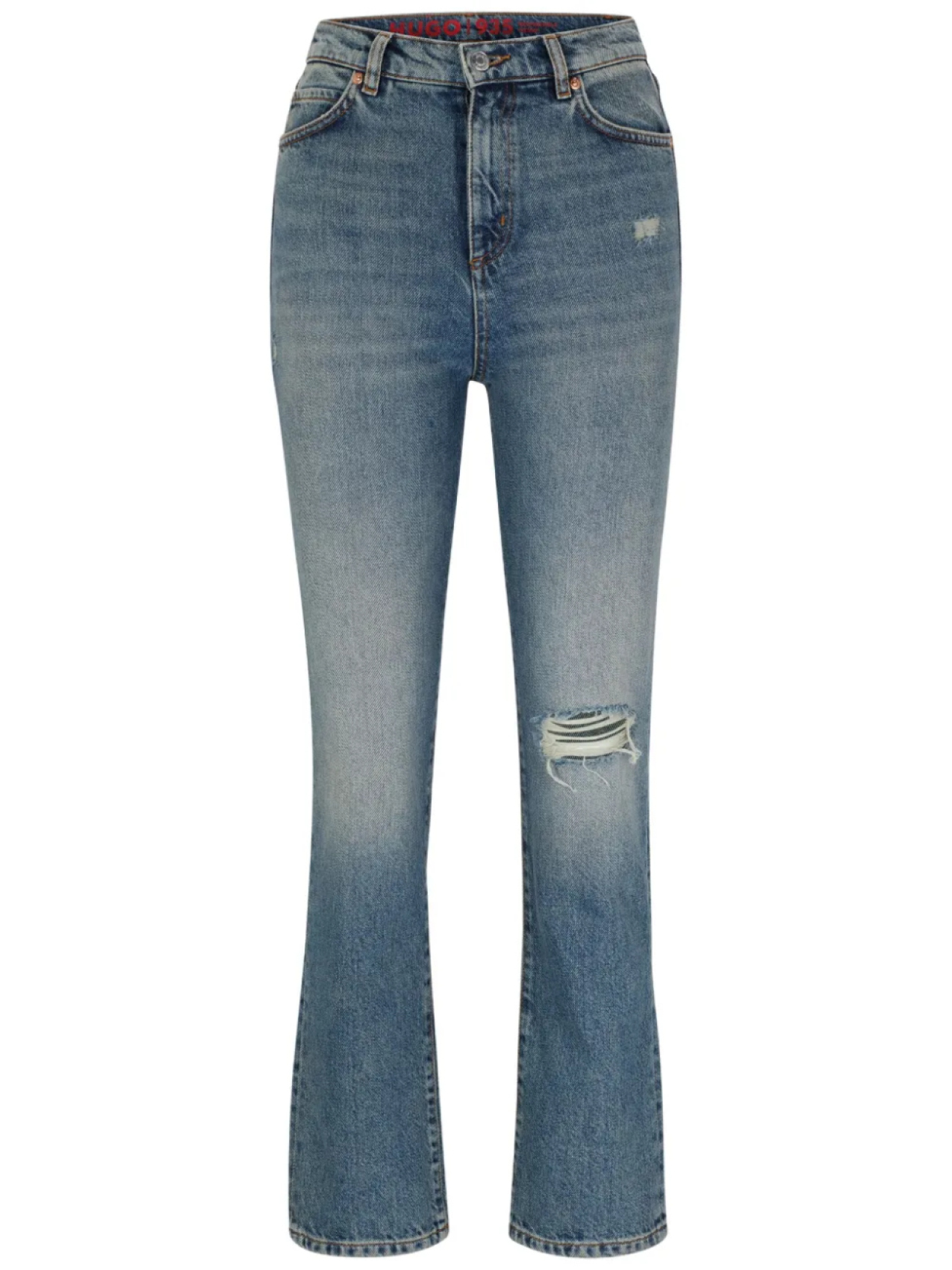 Зауженные джинсы с нашивкой-логотипом HUGO, синий
Зауженные джинсы с нашивкой-логотипом HUGO, синий