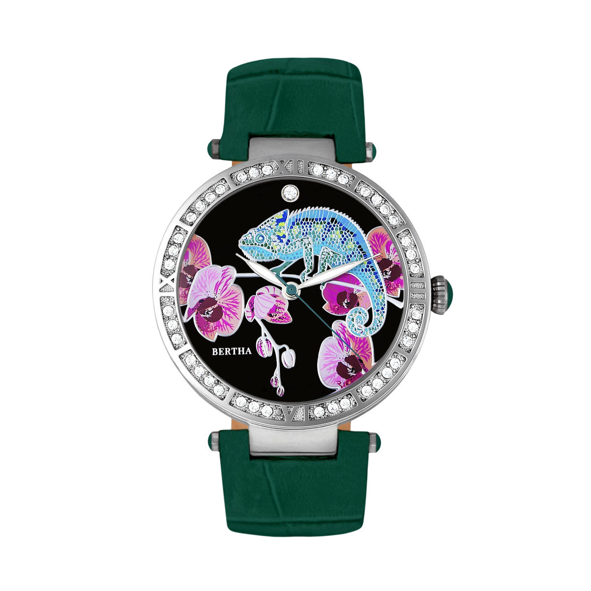 Часы Camilla с перламутровым покрытием Bertha, цвет teal
Часы Camilla с перламутровым покрытием Bertha, цвет teal